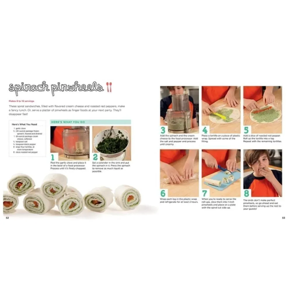 Cooking Class Kids recipe book